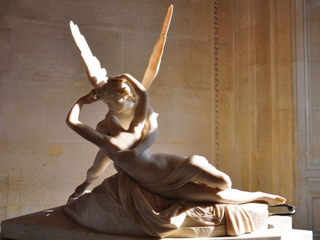 Psyche Revived by Cupid's Kiss by Antonio Canova: a poem